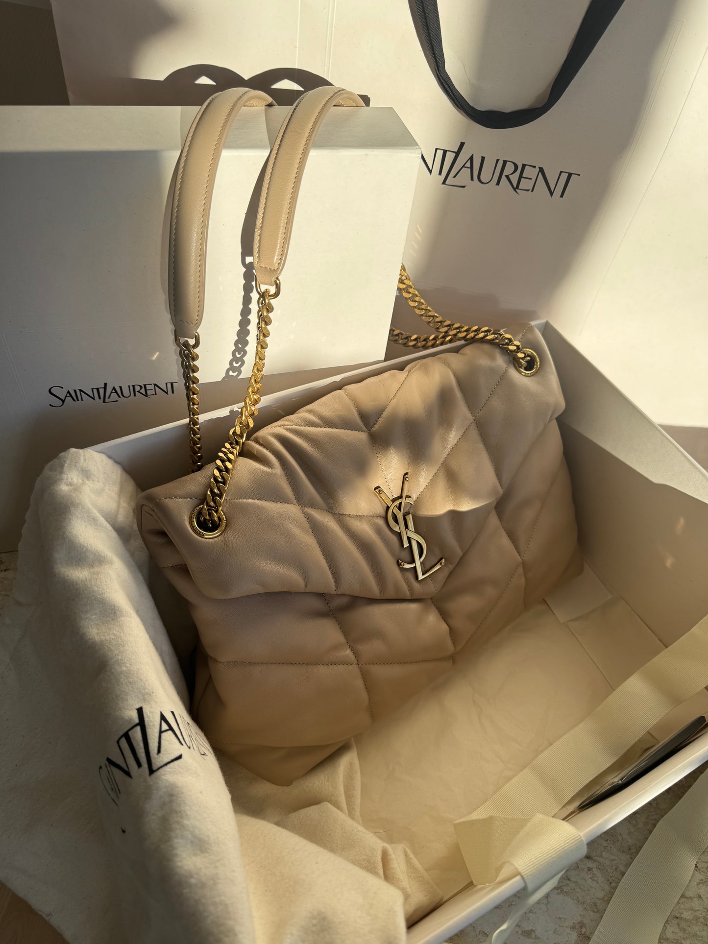 Saint Laurent Loulou Puffer