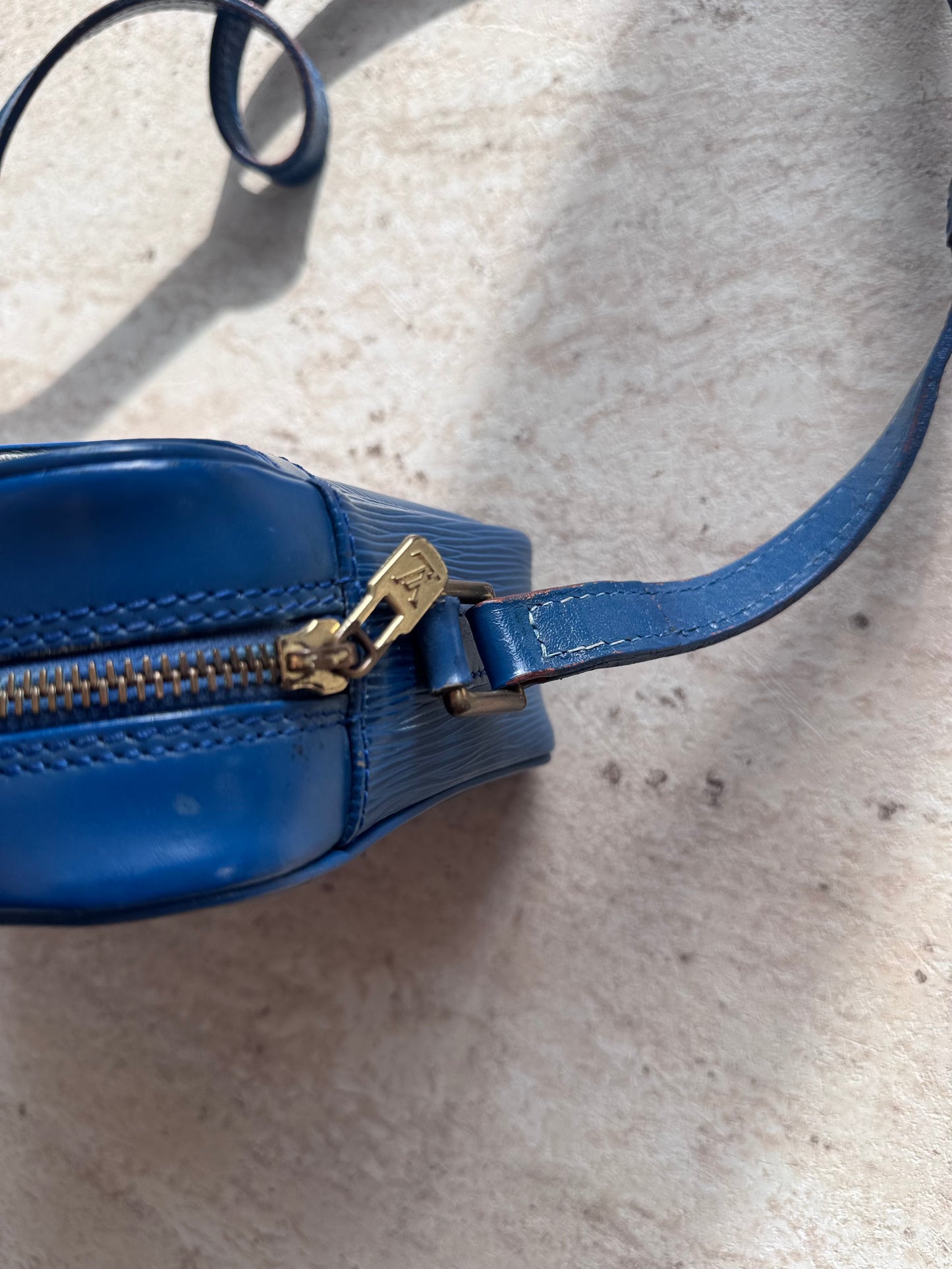 Louis Vuitton Trocadéro blue Epi crossbody