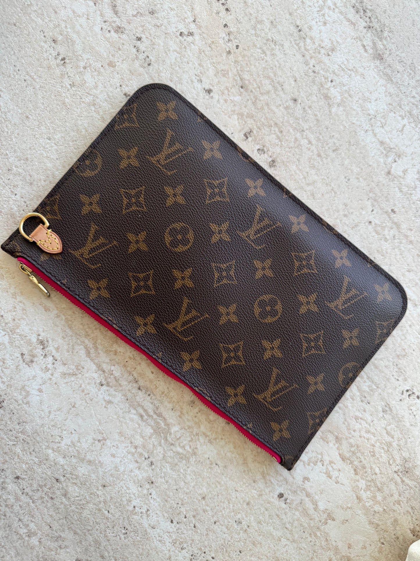 Louis Vuitton Clutch Neverfull Monogram