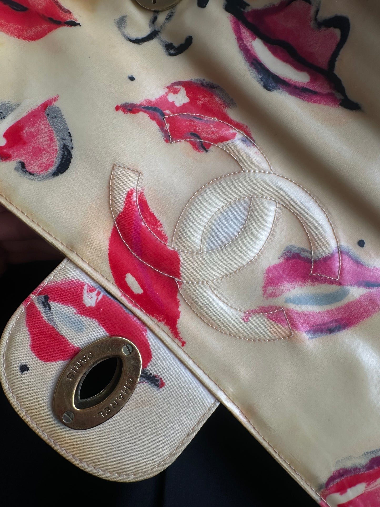 Chanel Kisses & Lips Jumbo Flap Bag - Limited edition