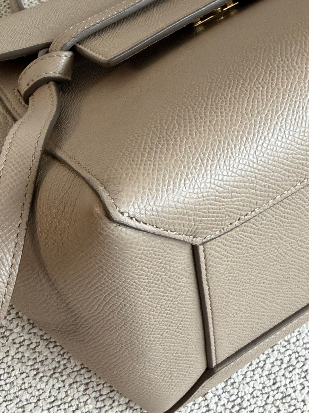 Celine Micro Belt Bag – Beige