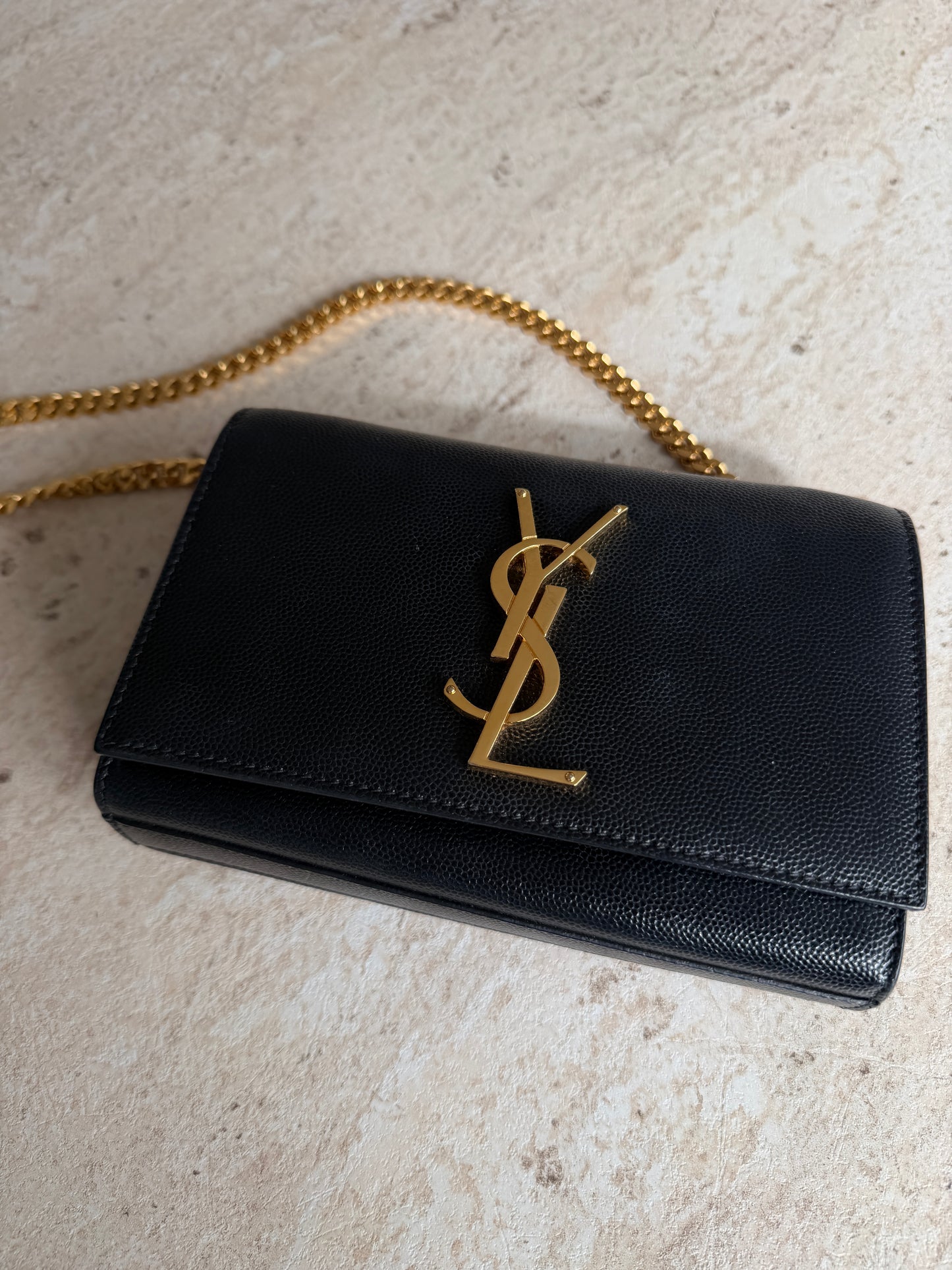 Saint Laurent Kate Black crossbody