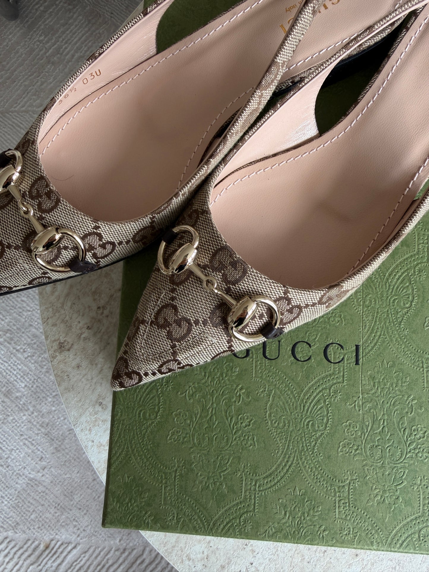 Gucci Horsebit Slingback
