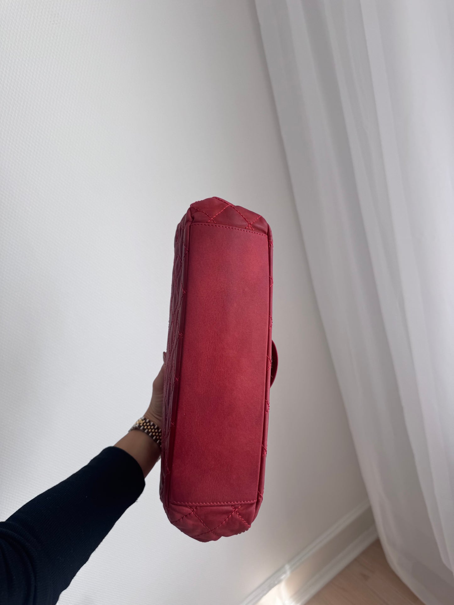 Chanel red Flap Bag – Quilted Leather
