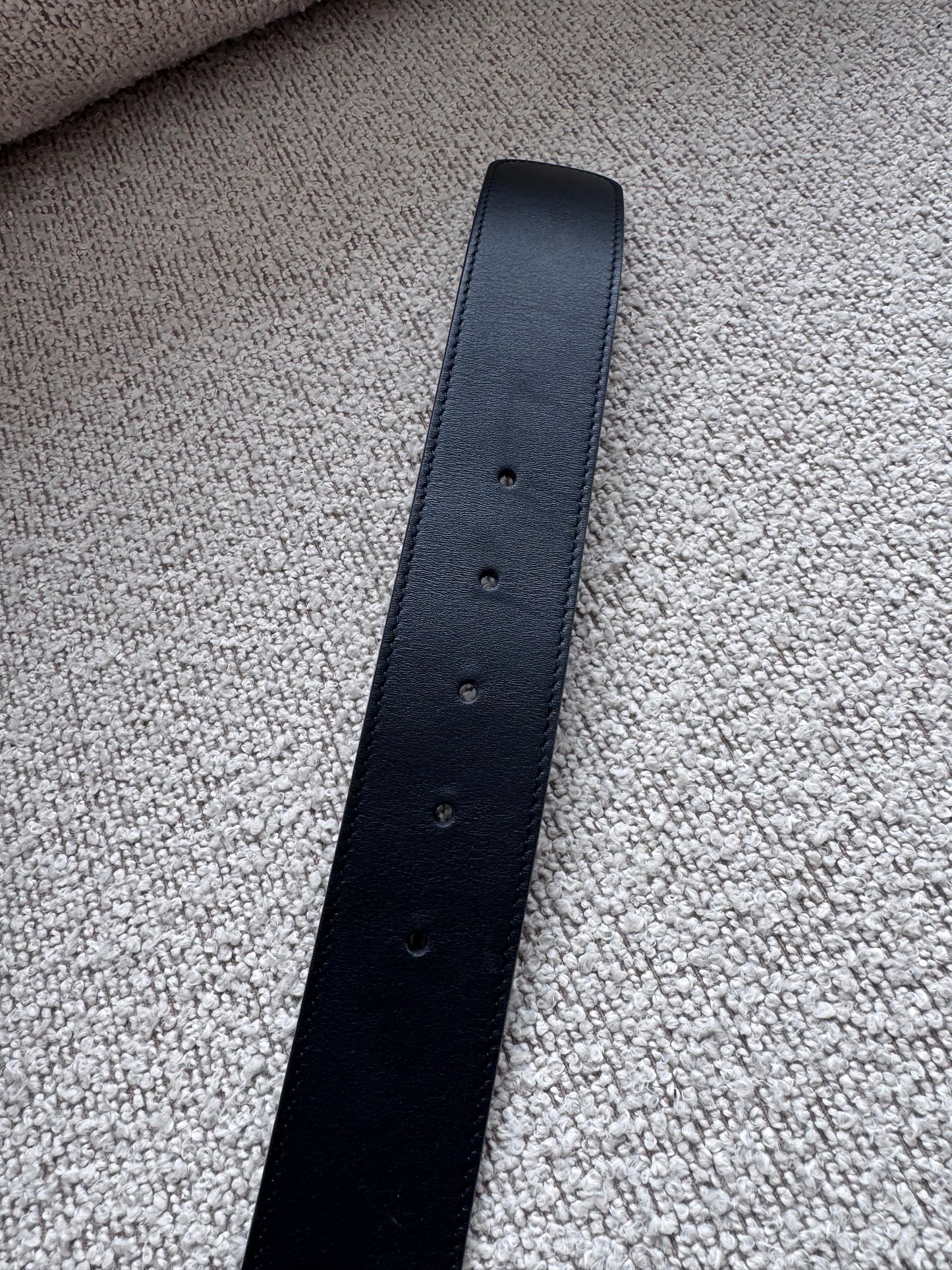 Gucci Marmont Pearl Black/Gold belt