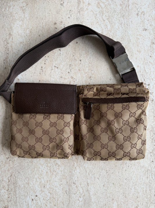 Gucci GG Canvas Utility Belt Bag