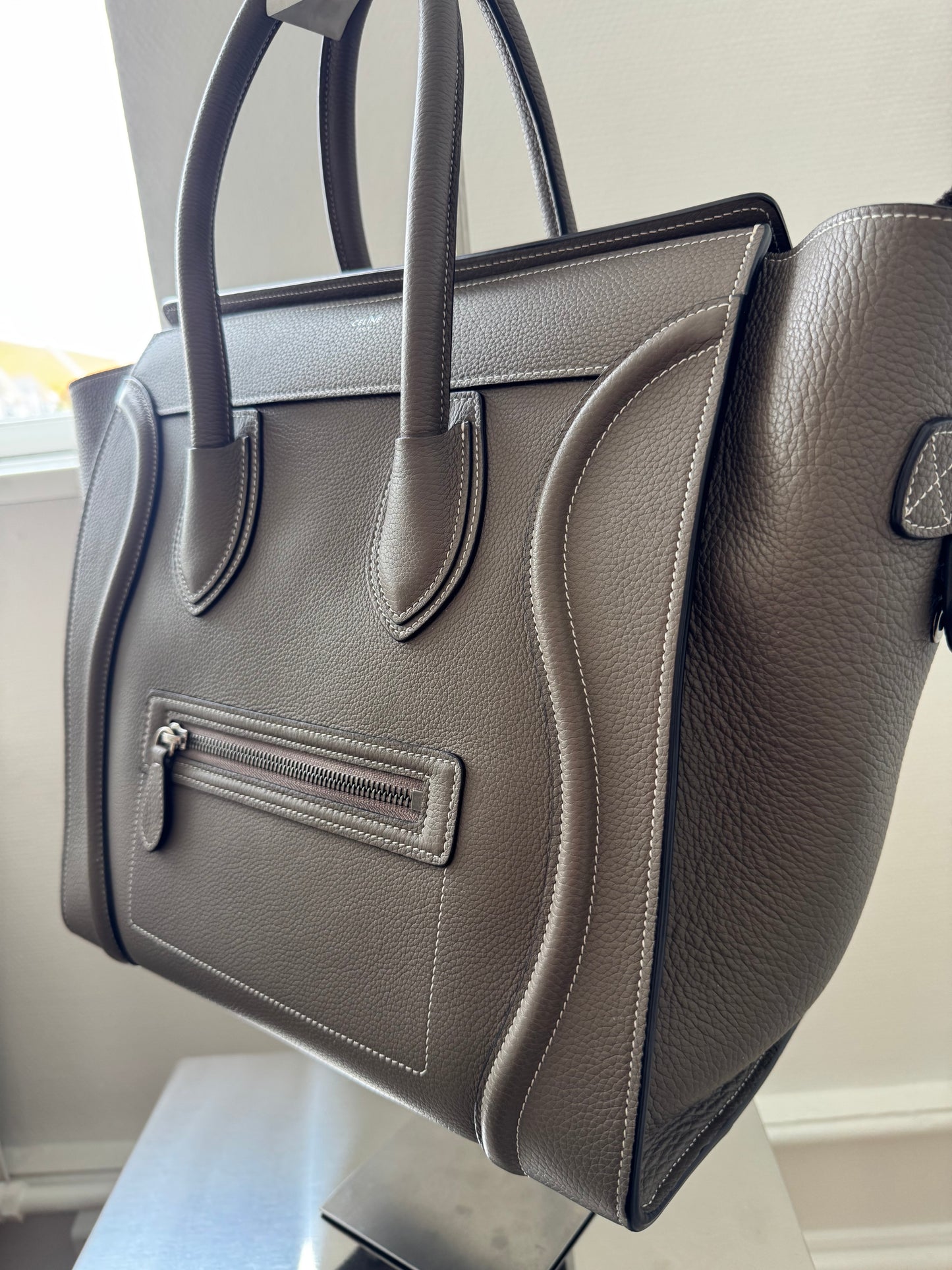 Celine Luggage Mini Taupe