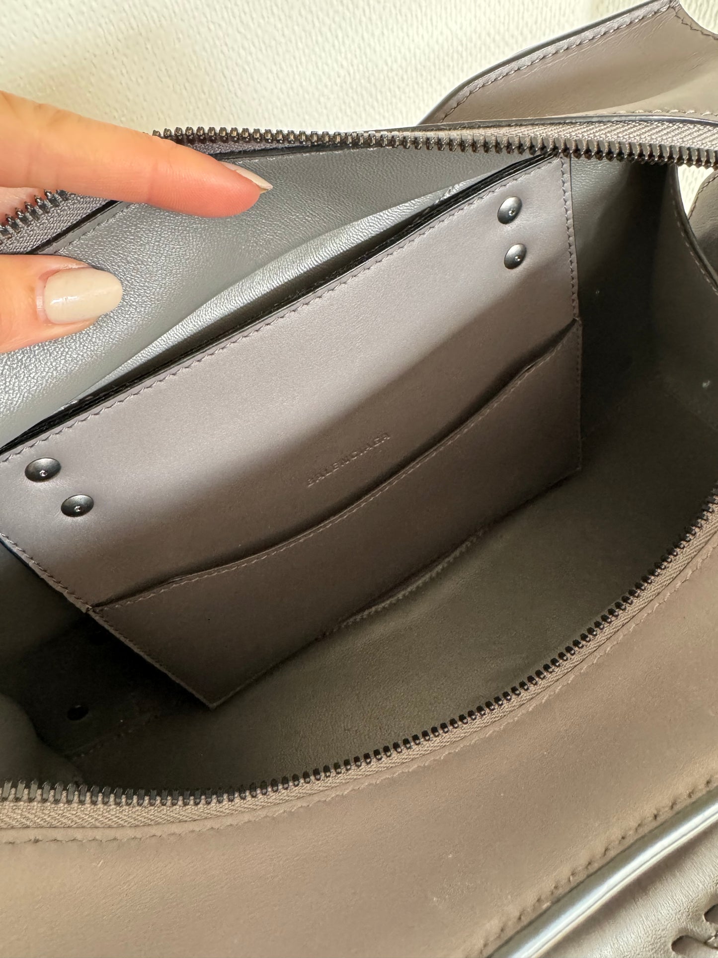 Balenciaga Neo Classic Small Top Handle Bag – Dark Grey