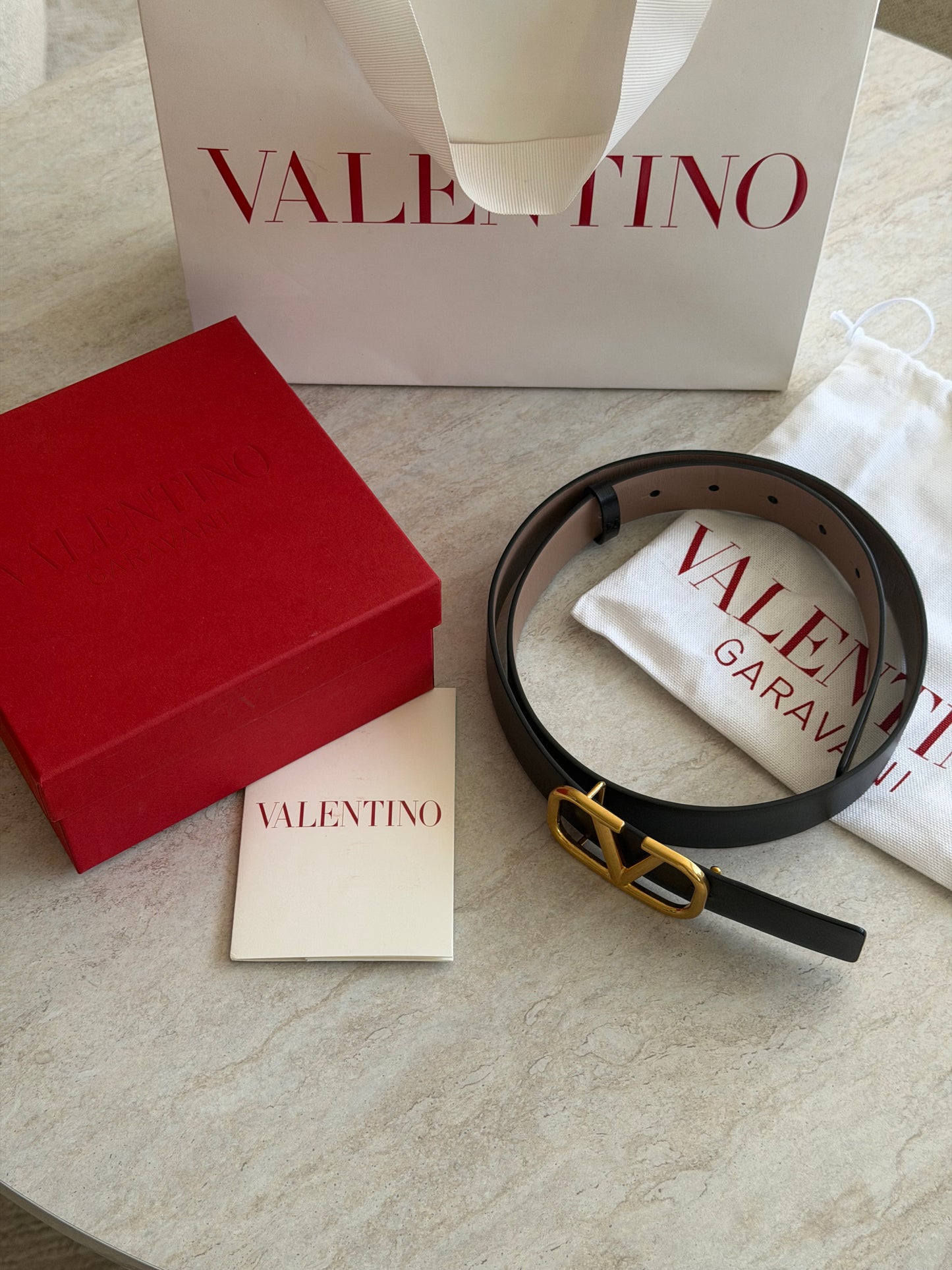 Valentino Garavani VLogo Signature Belt – 30 mm