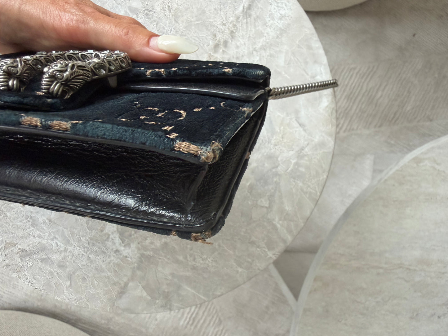 Gucci Dionysus Super Mini – Velour