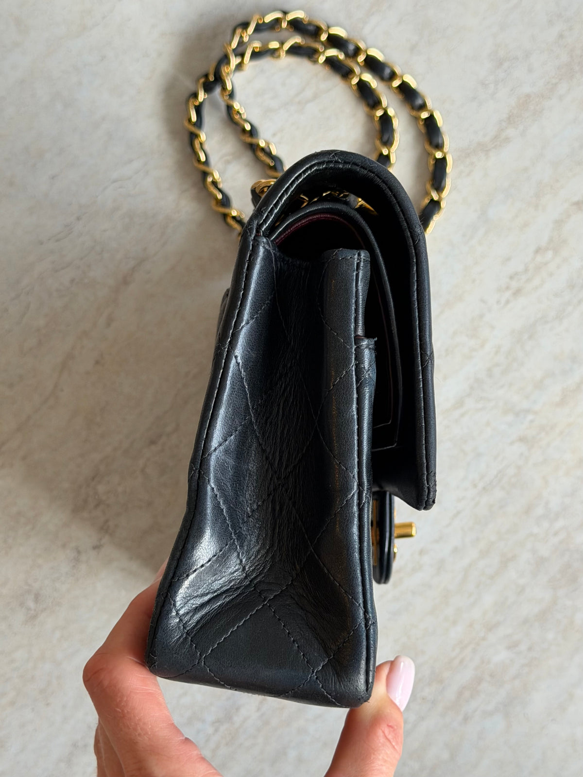 Chanel Medium Classic Double Flap – Black / 24K Gold-Plated Hardware