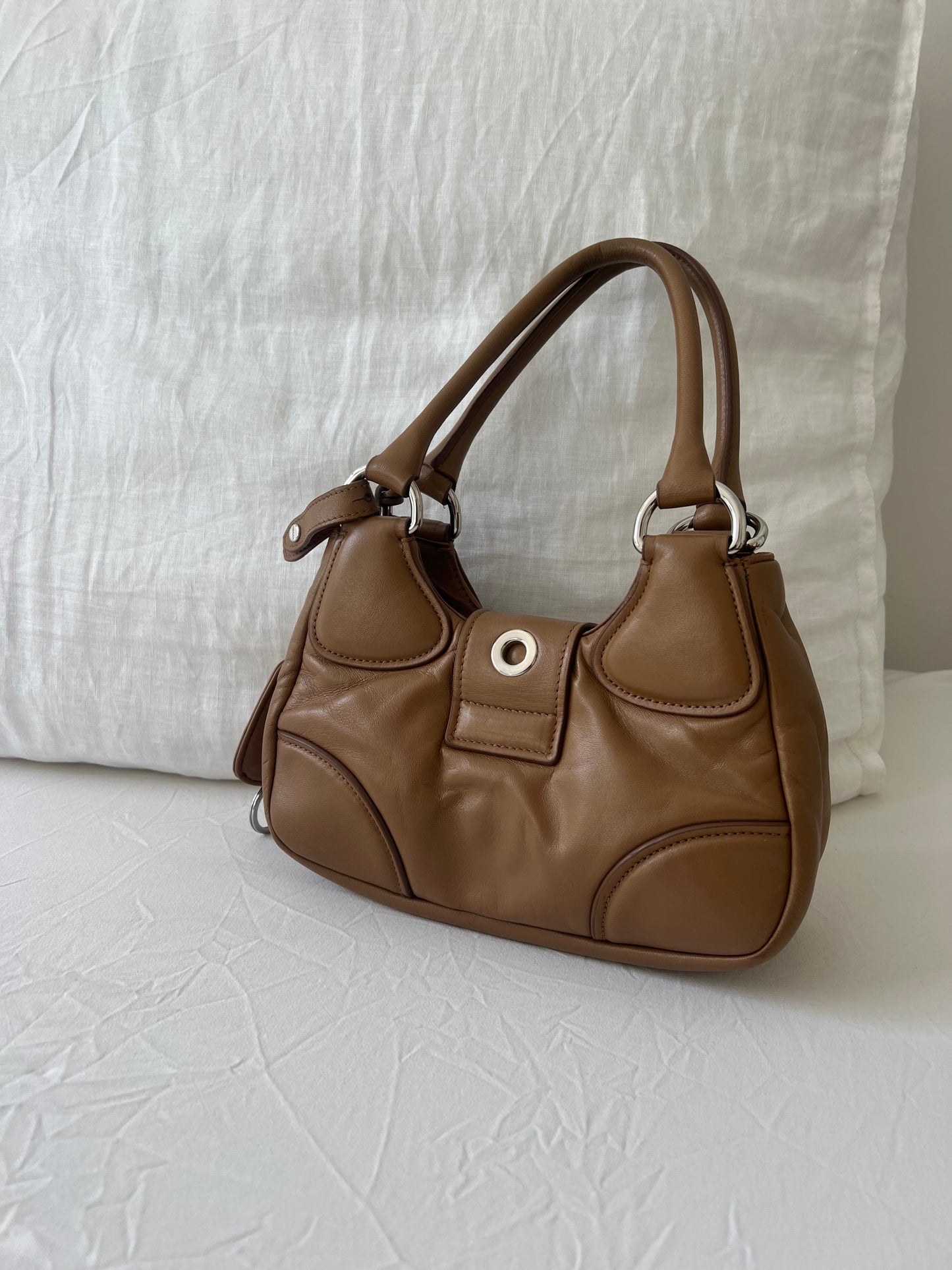 Prada Moon Moon Padded Nappa Leather Bag