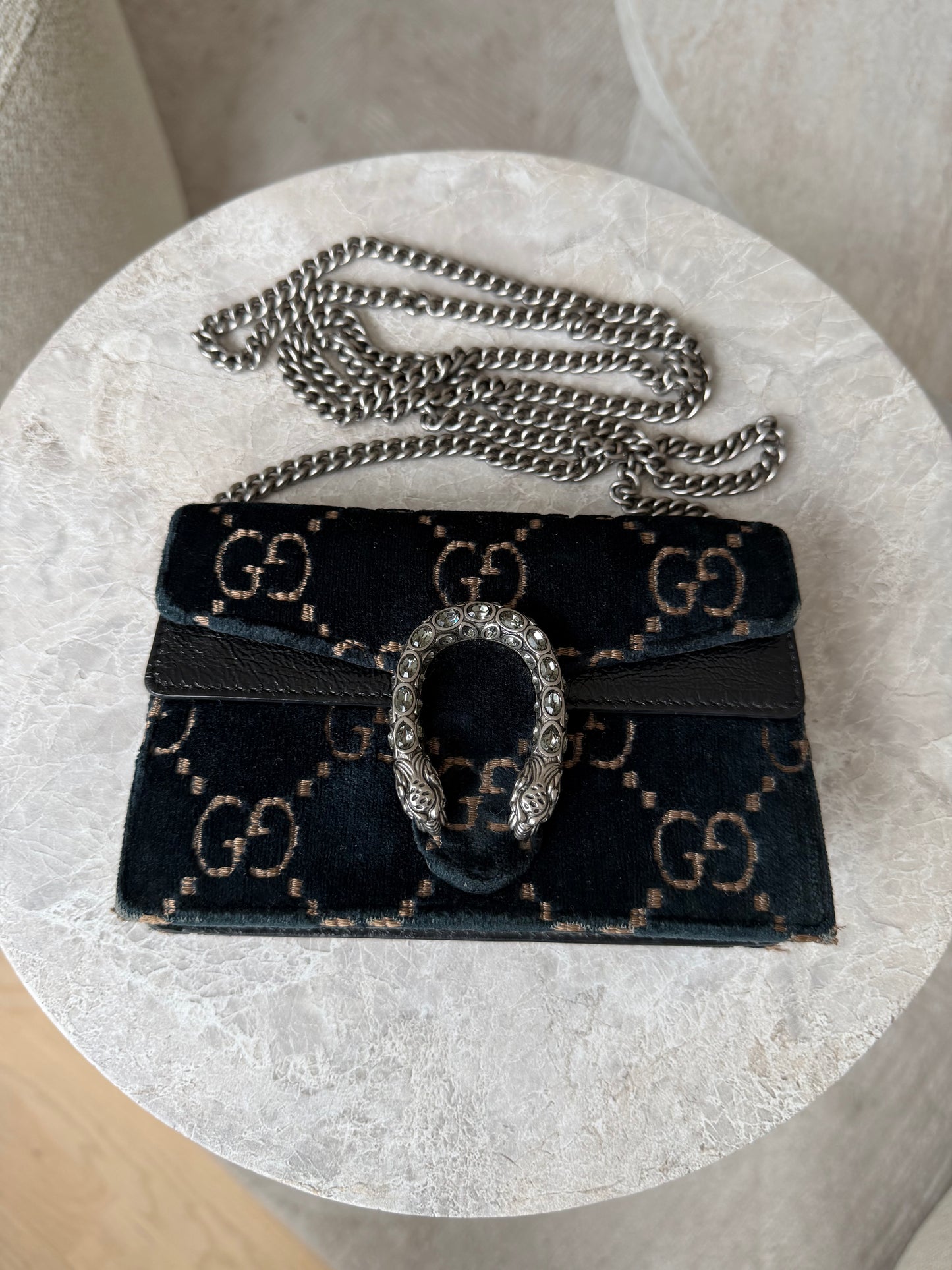Gucci Dionysus Super Mini – Velour