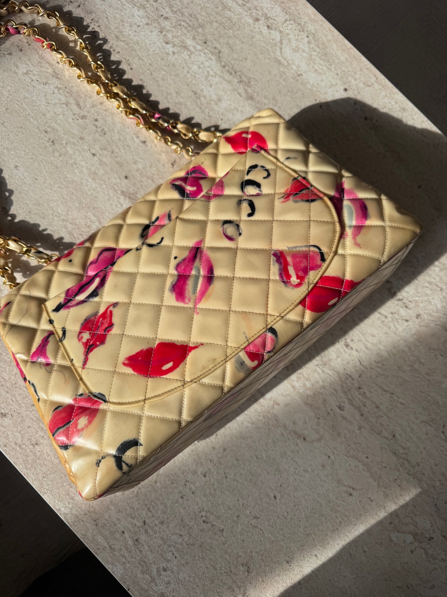 Chanel Kisses & Lips Jumbo Flap Bag - Limited edition