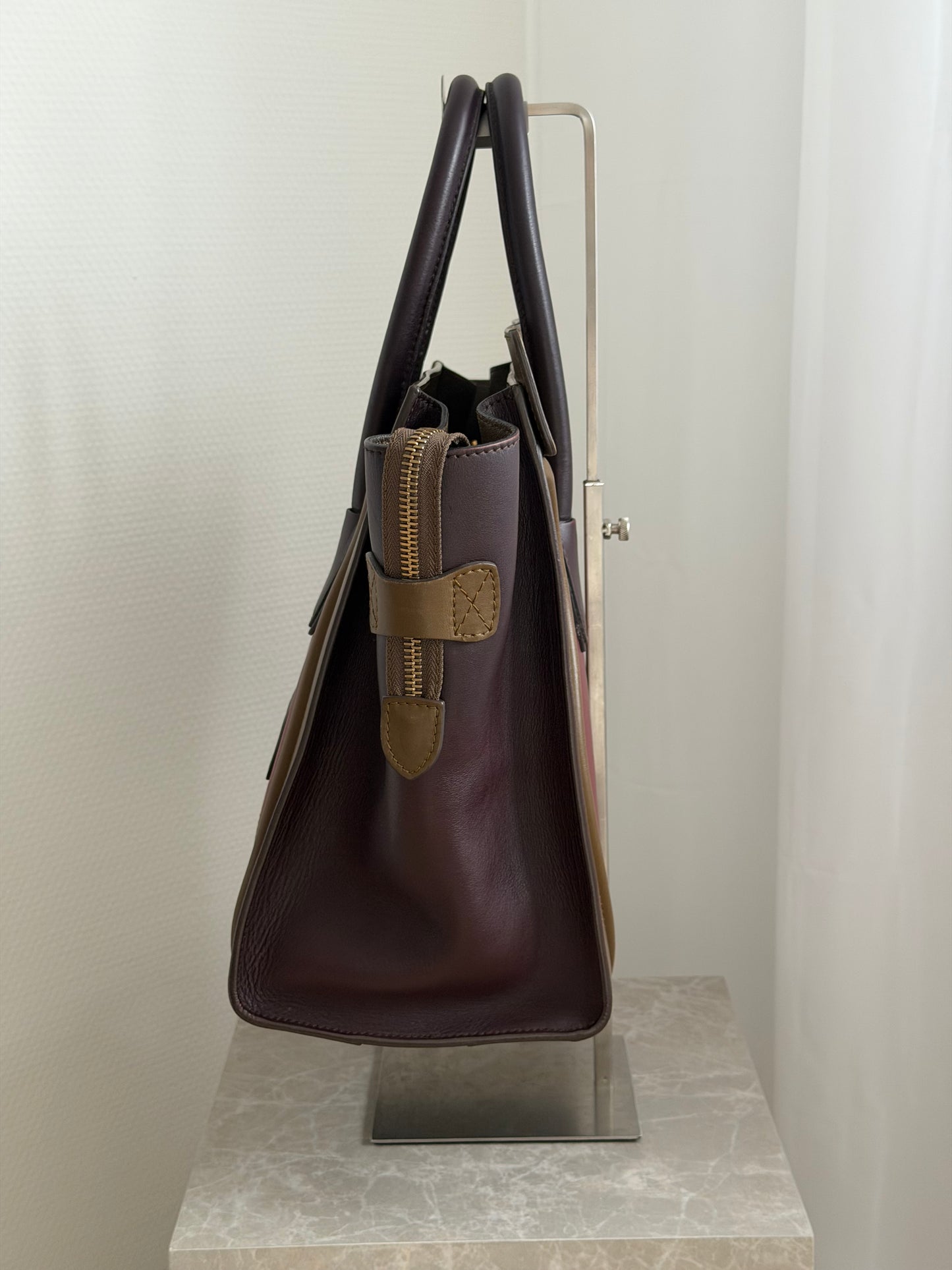 Céline Luggage Tote – Tri-Color