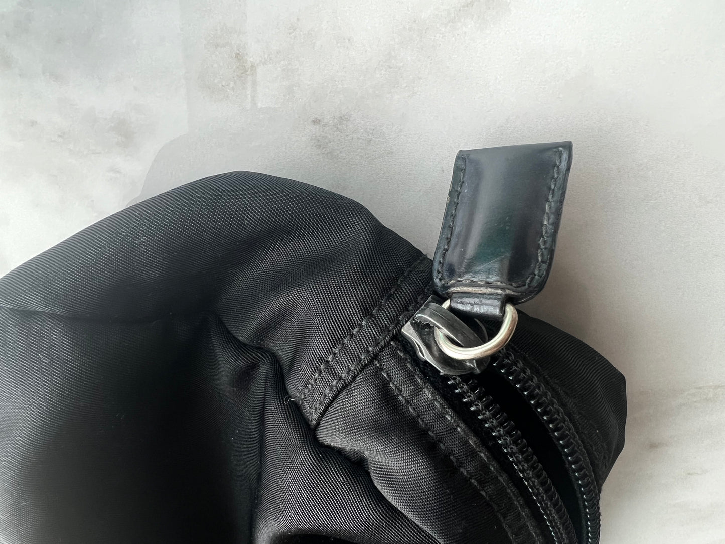 Prada belt bag Black nylon