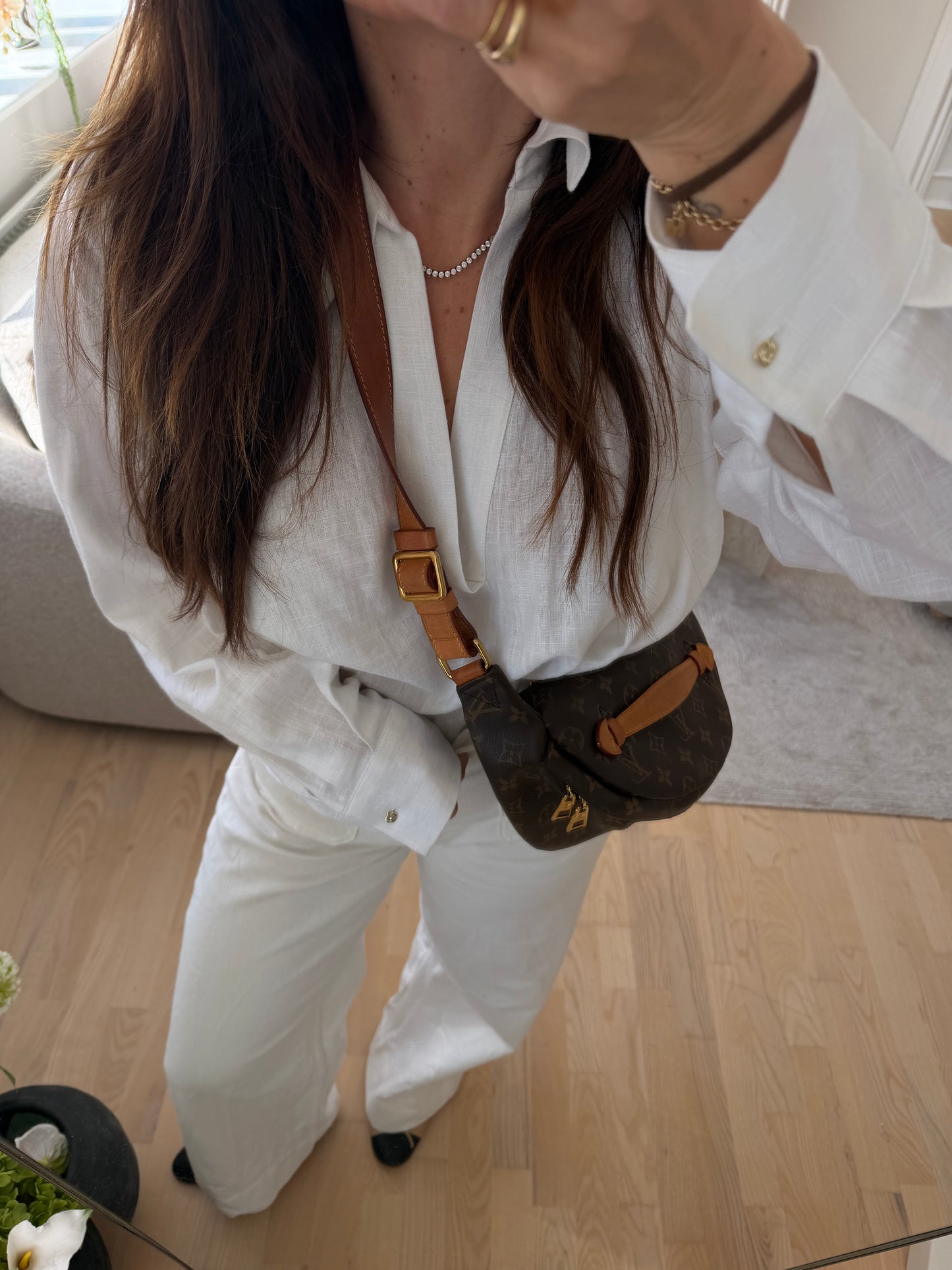 Louis Vuitton bumbag i Monogram canvas