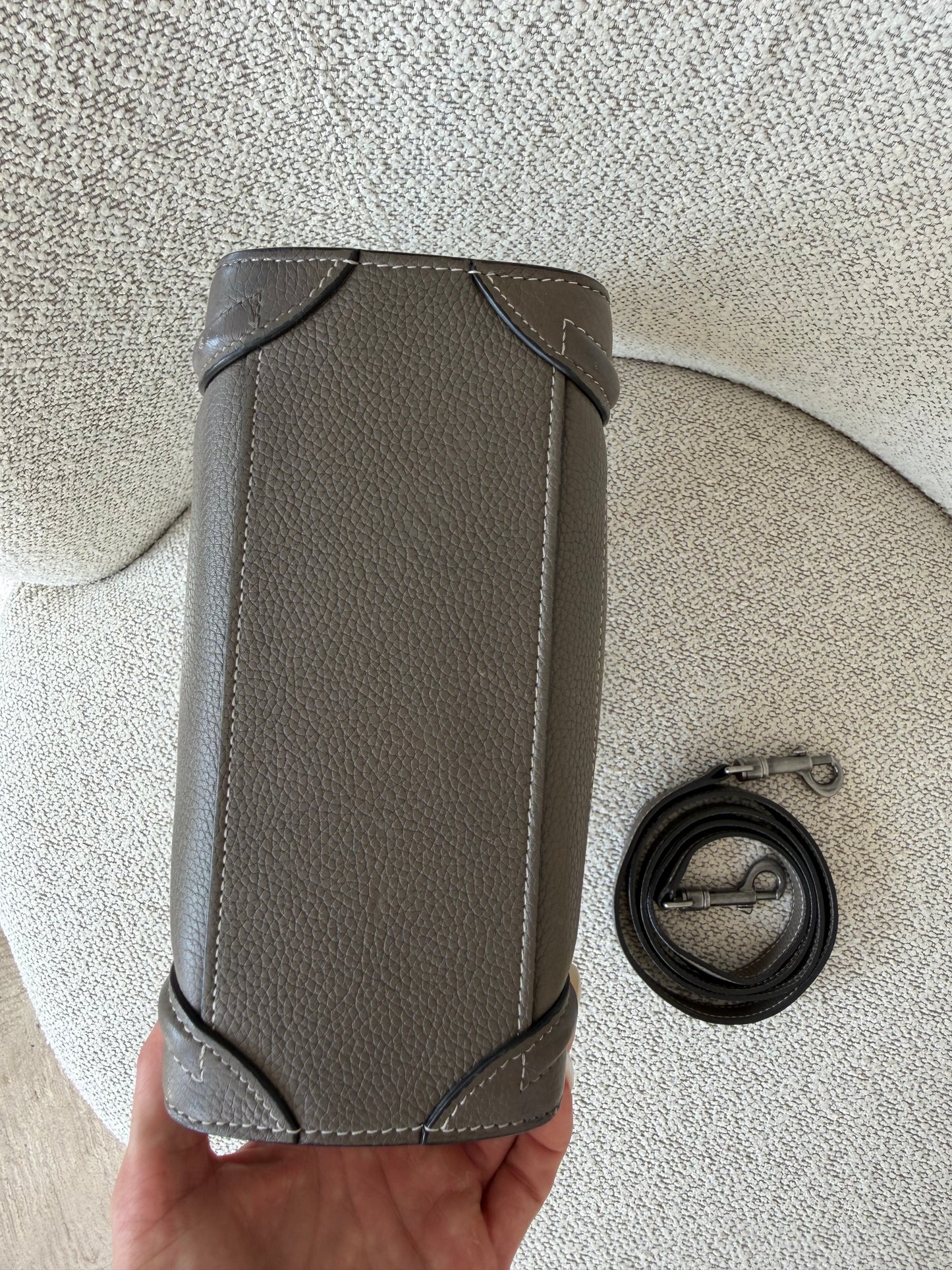 Celine Nano Luggage – Taupe