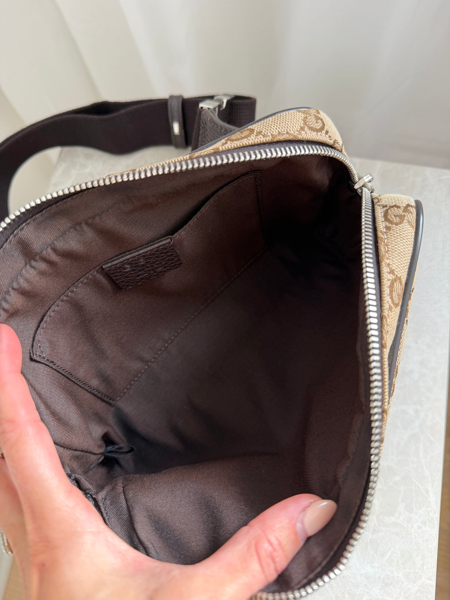 Gucci GG Canvas Belt Bag / bæltetaske