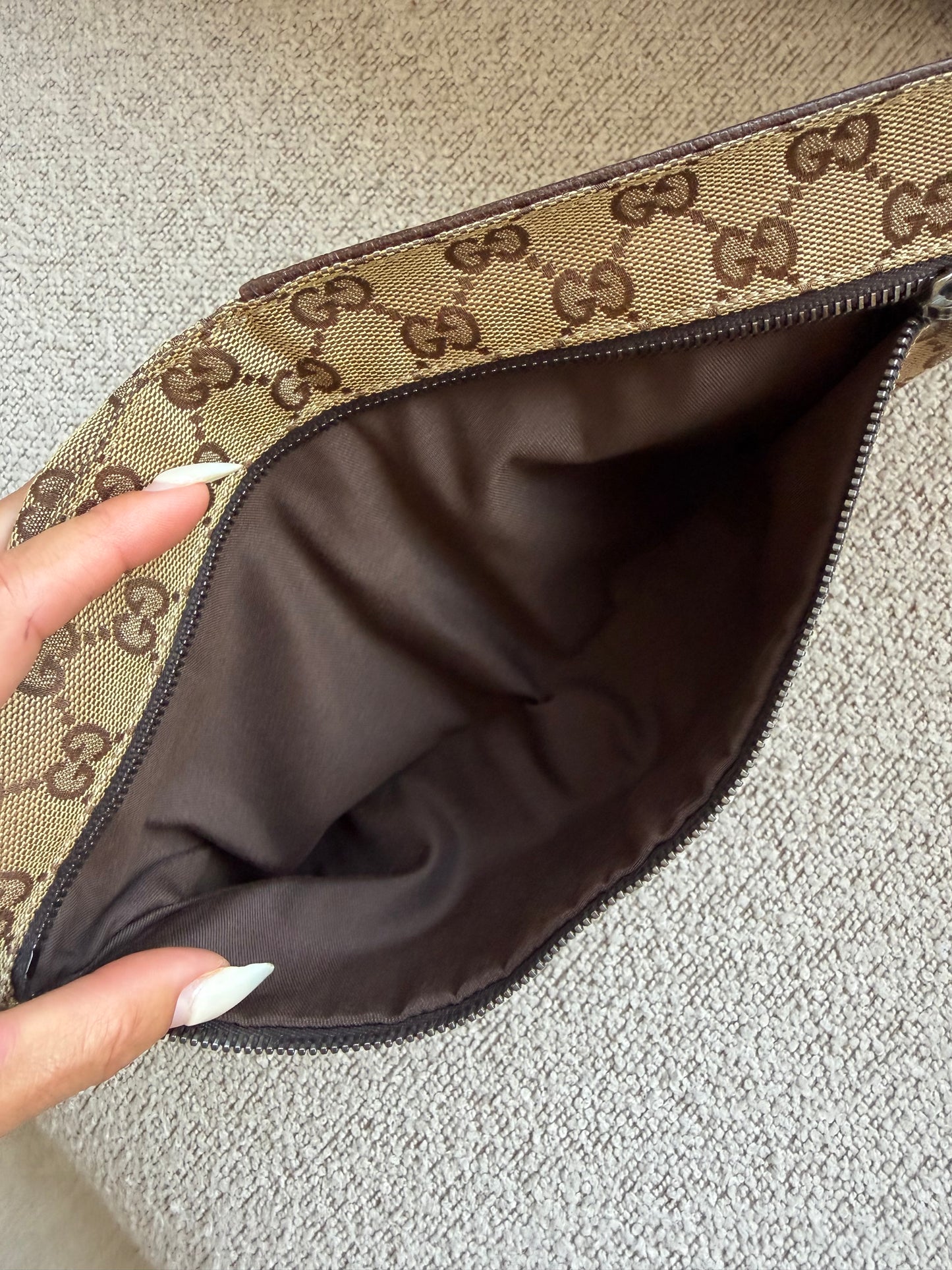 Gucci GG Monogram Bum Bag - brun