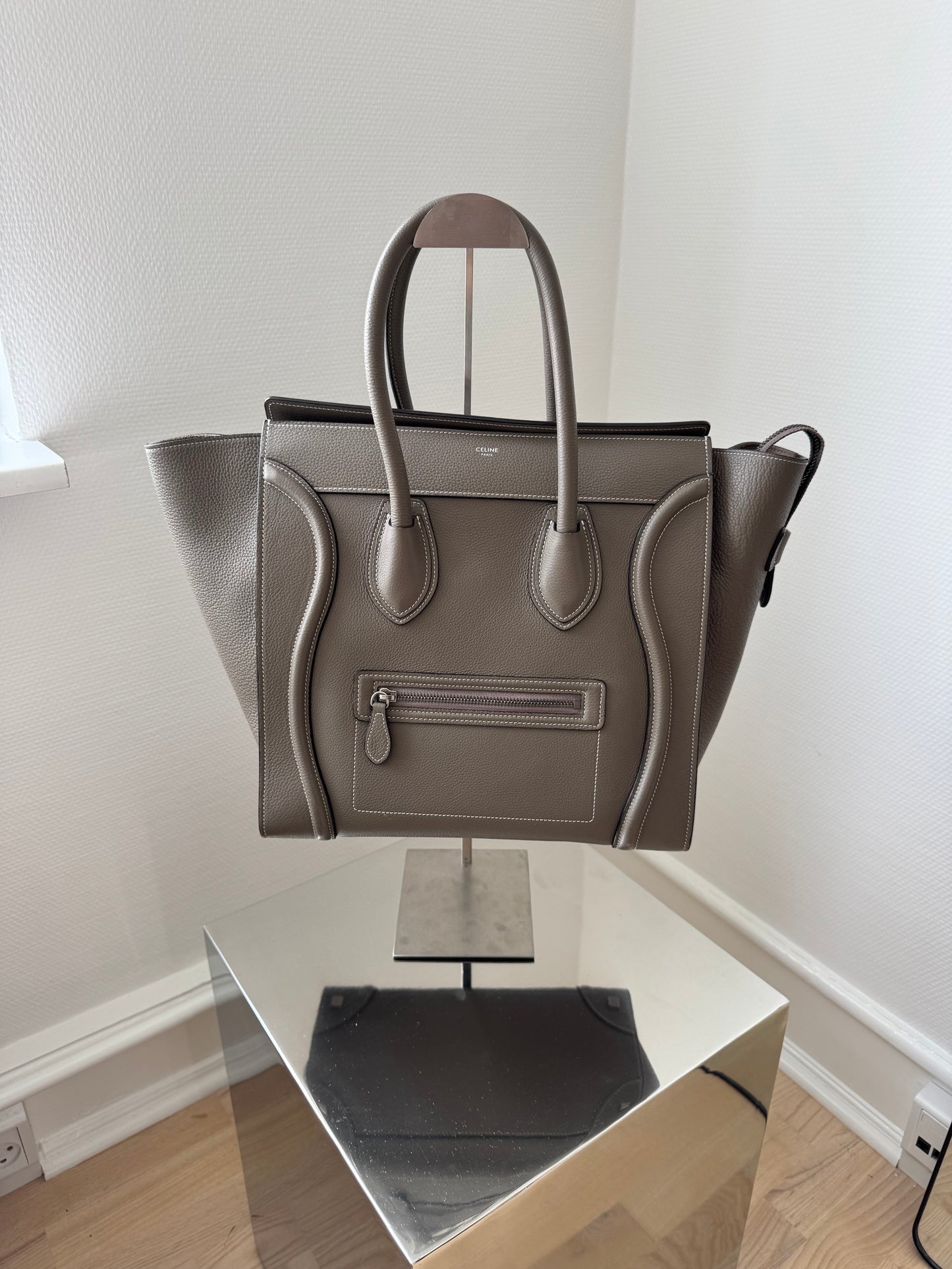 Celine Luggage Mini Taupe