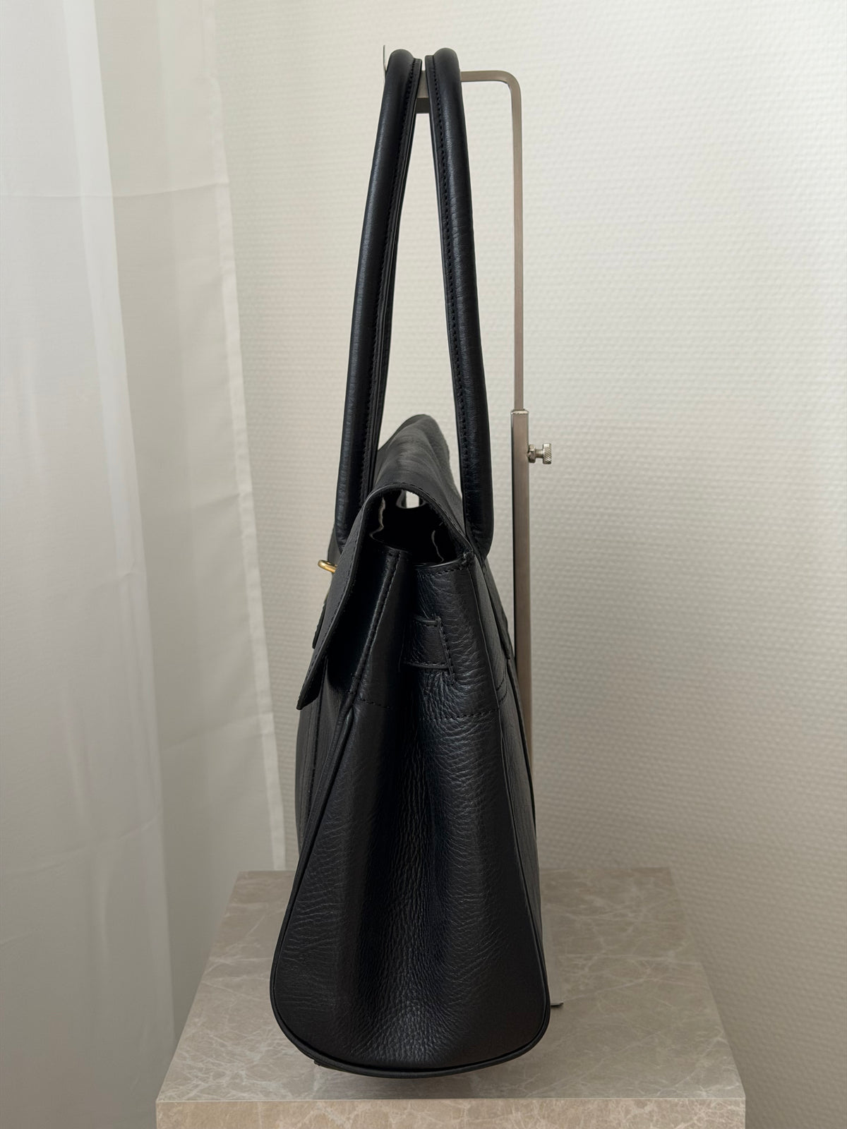 Mulberry Bayswater – Black Heavy Grain