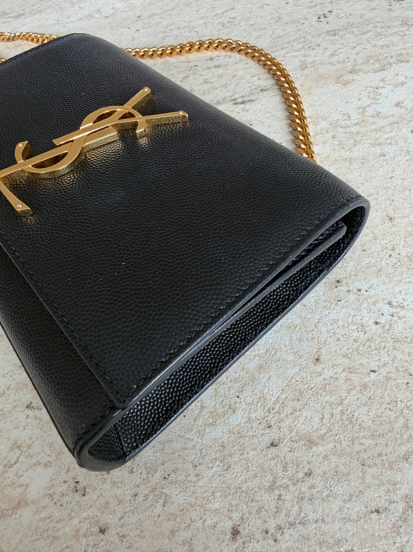 Saint Laurent Kate Black crossbody