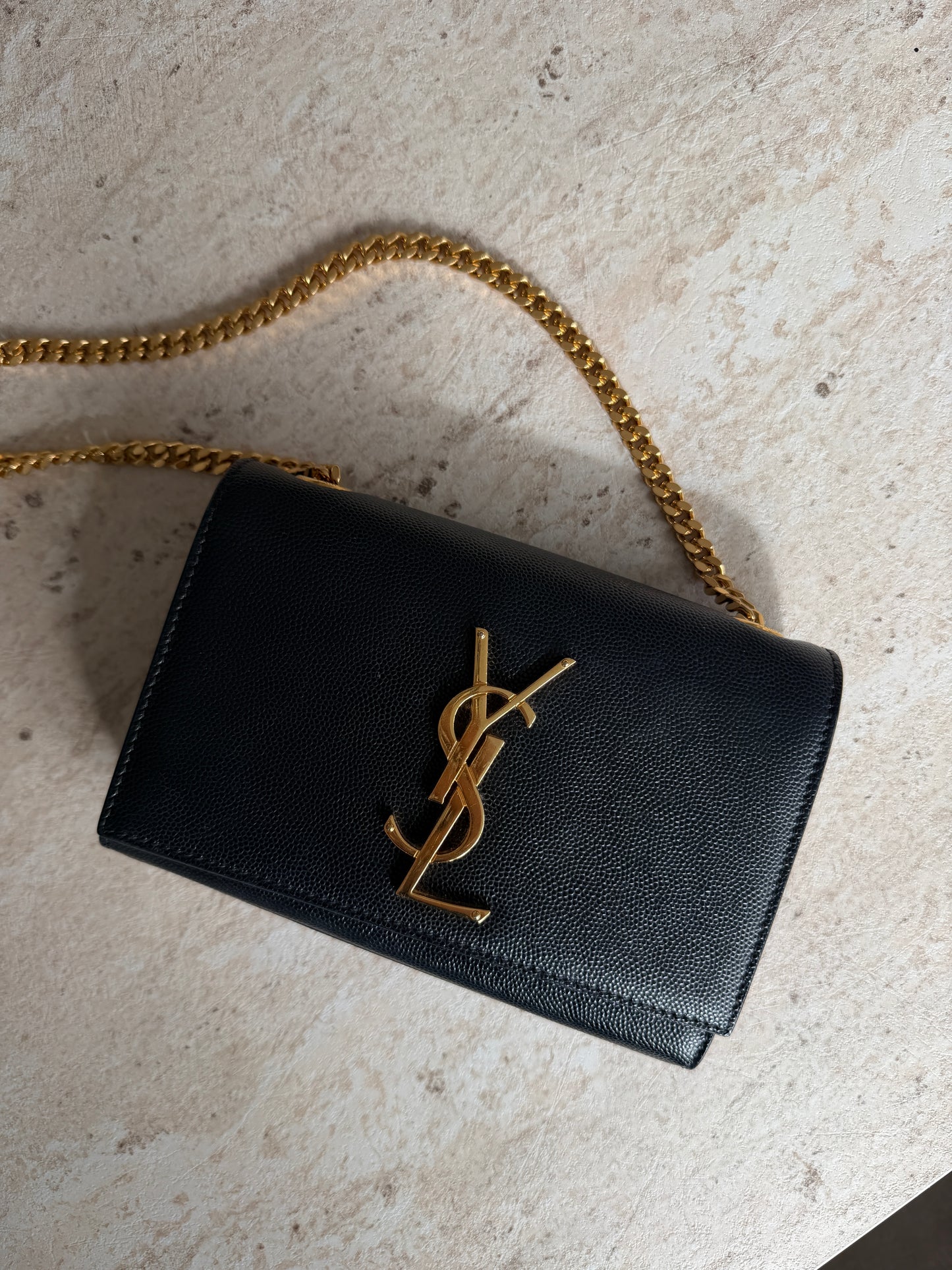 Saint Laurent Kate Black crossbody