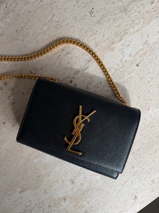 Saint Laurent Kate Black crossbody