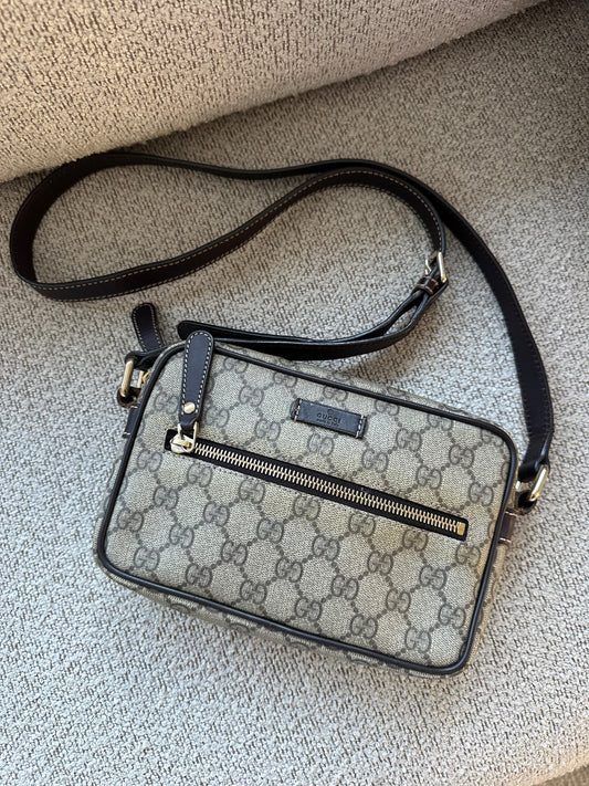 Gucci GG canvas small crossbody bag