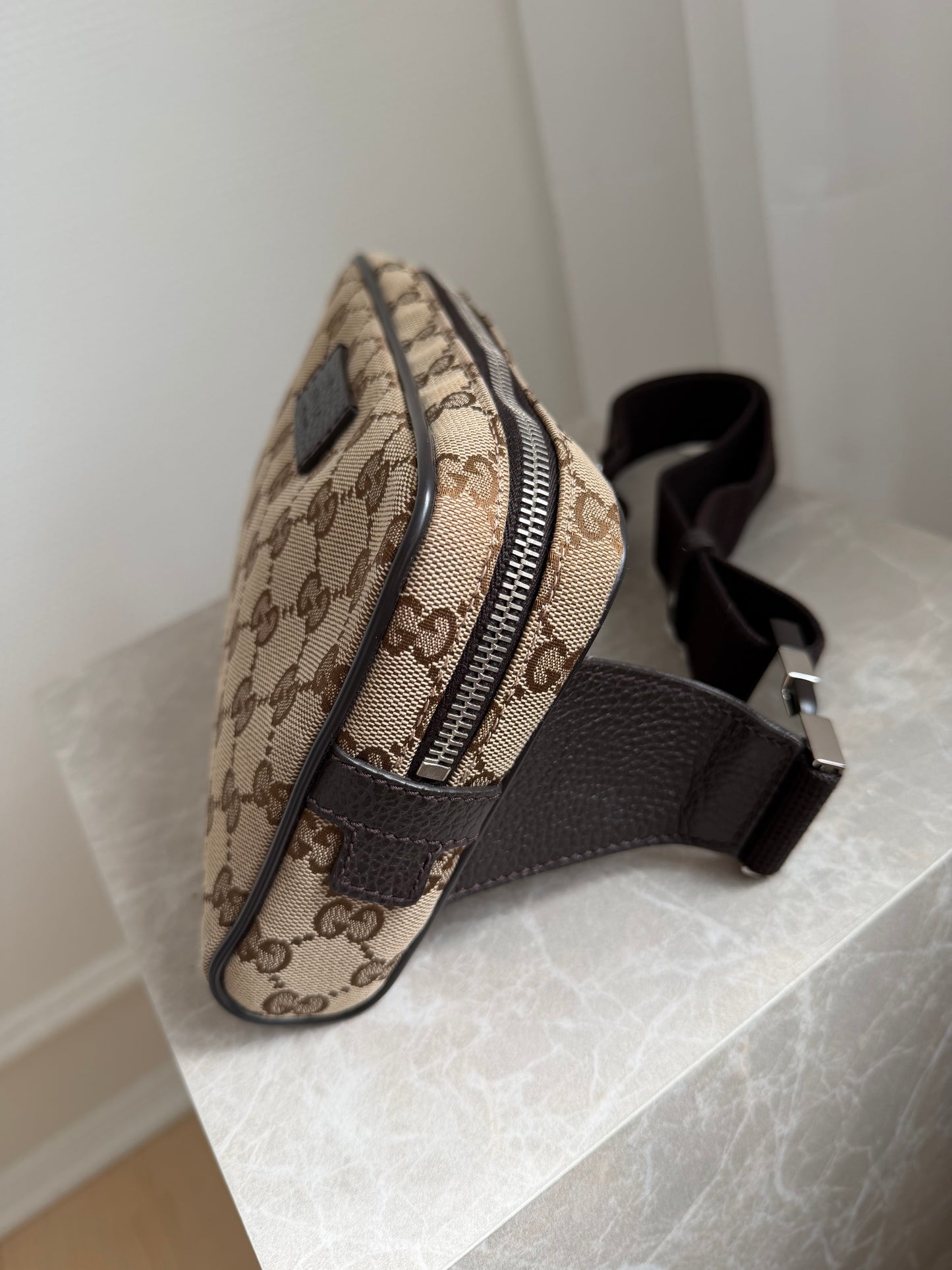 Gucci GG Canvas Belt Bag / bæltetaske