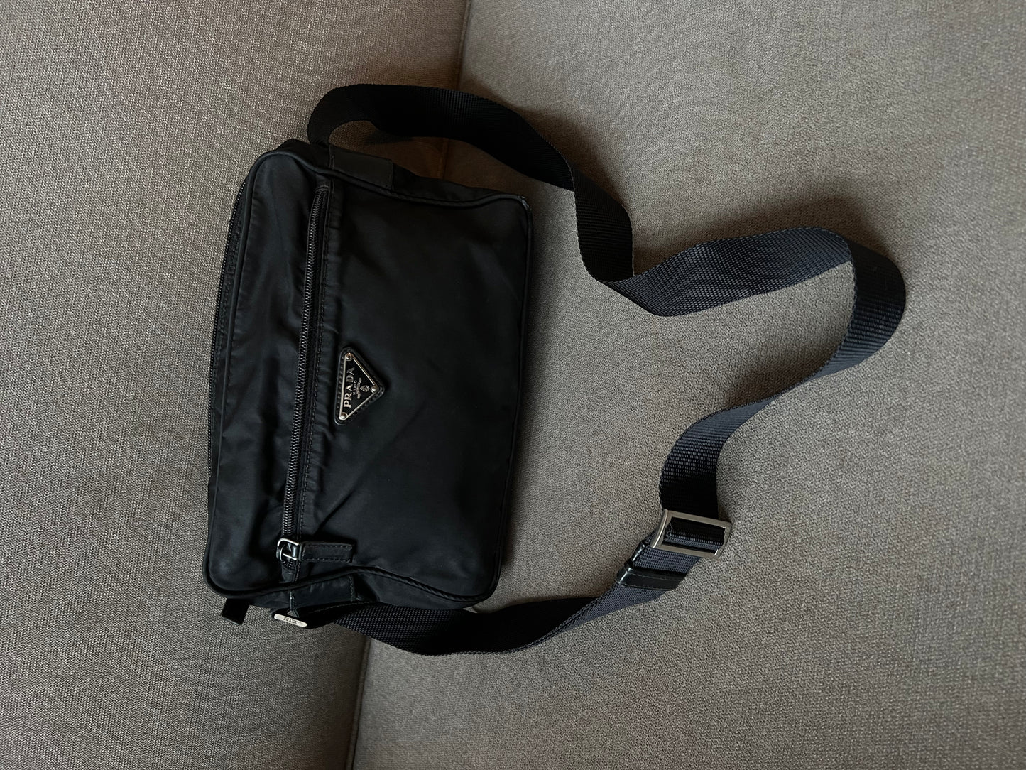 Prada Black Nylon Crossbody