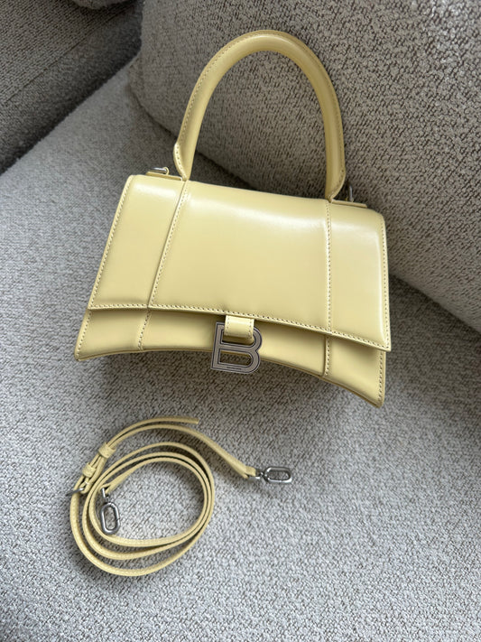 Balenciaga Hourglass bag - Butter Yellow