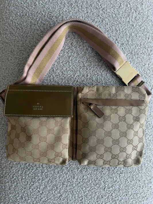 Gucci GG Canvas Utility Belt Bag