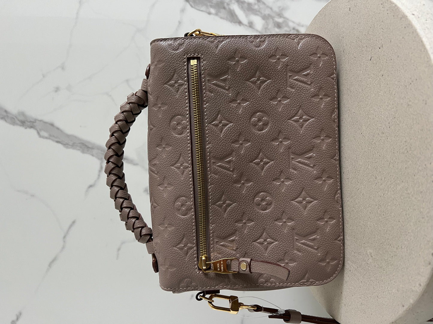 Louis Vuitton Empreinte Braided Pochette Metis Dune