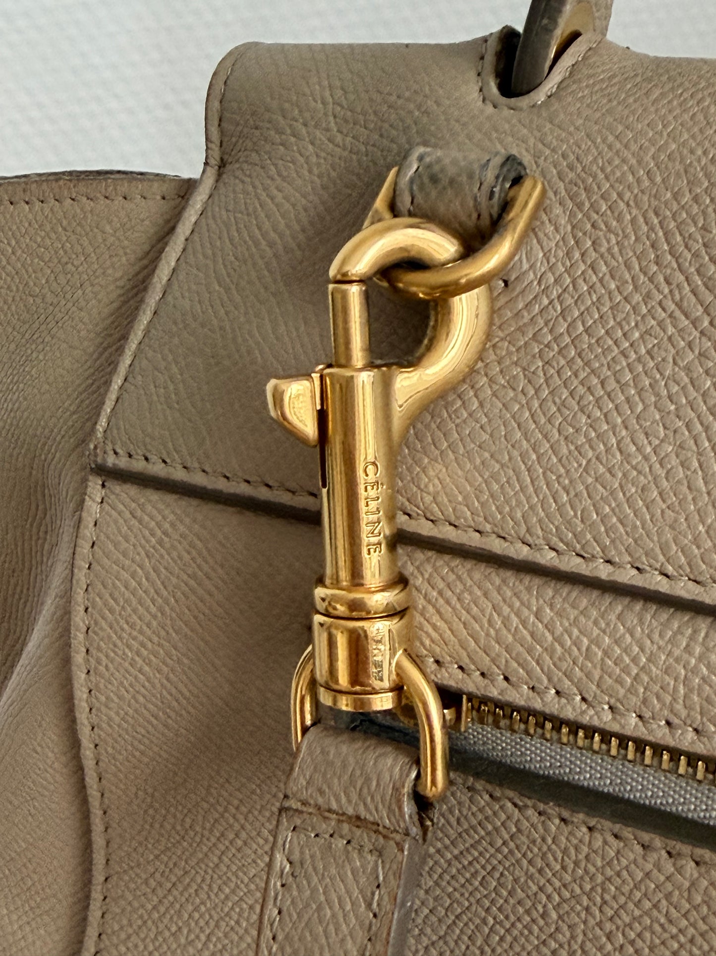 Céline Belt Bag – Light Taupe
