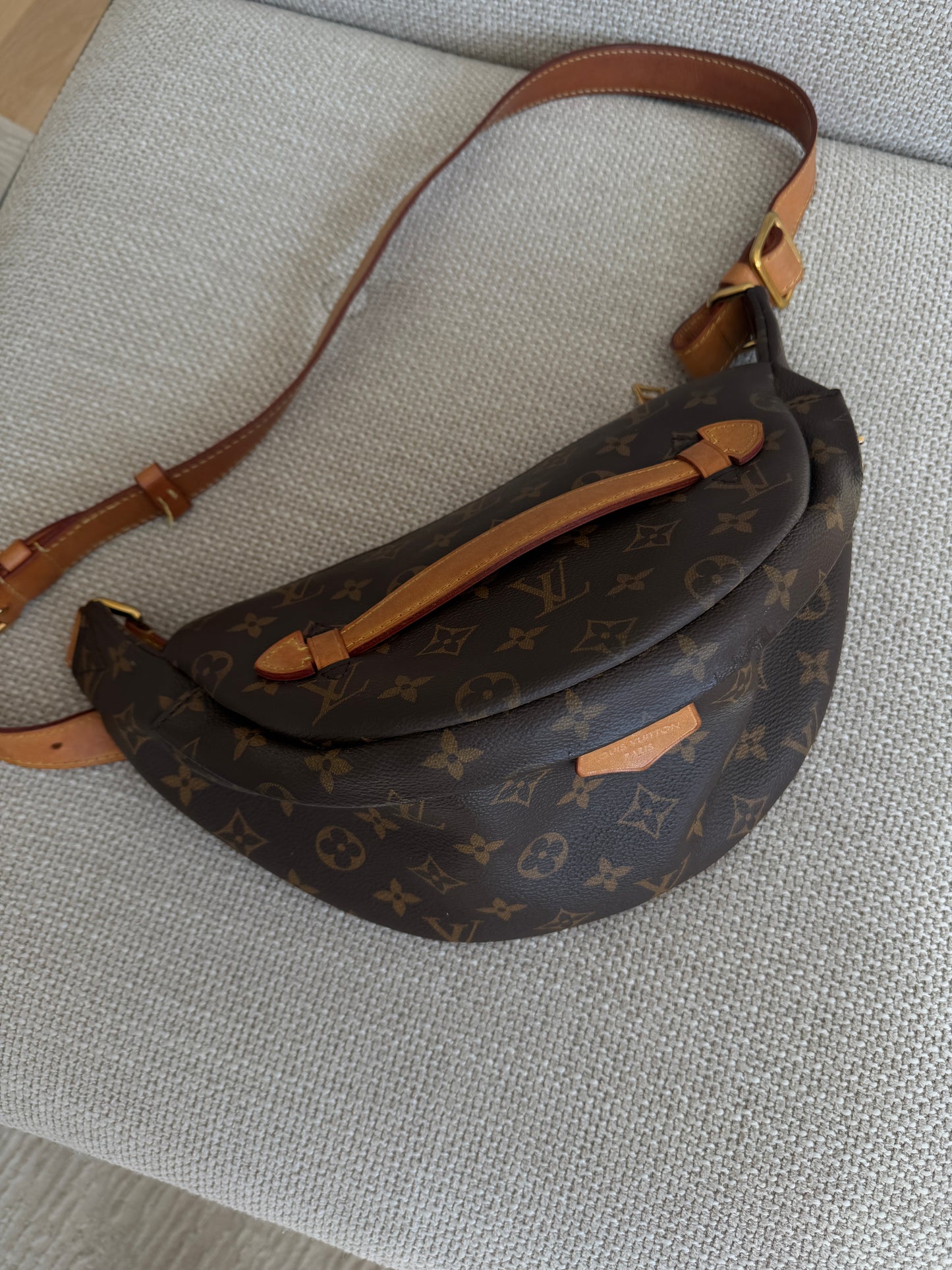 Louis Vuitton bumbag i Monogram canvas
