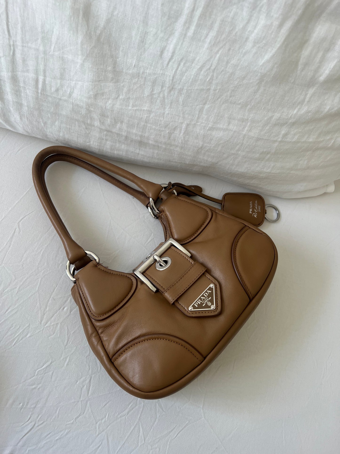 Prada Moon Moon Padded Nappa Leather Bag