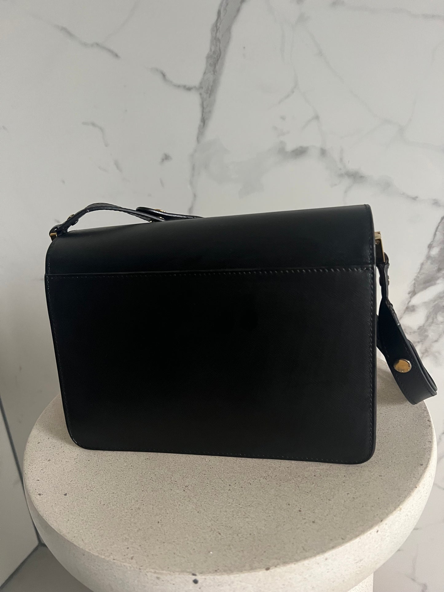 Marni medium Black Trunk Bag