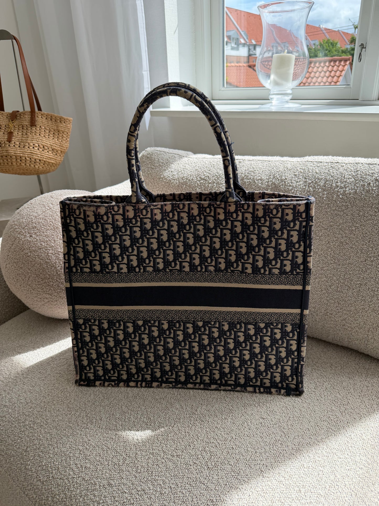 Christian Dior Book Tote Large – Blue Oblique