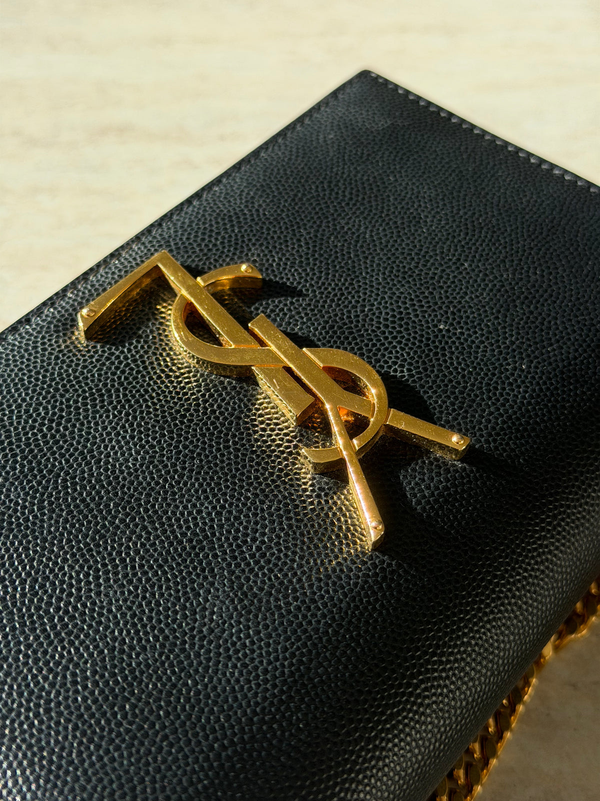 Saint Laurent Kate Black crossbody
