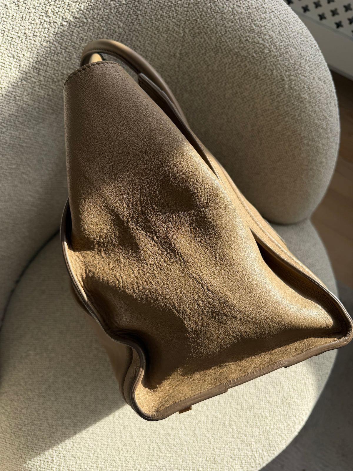 Celine Mini Luggage – Camel / Beige