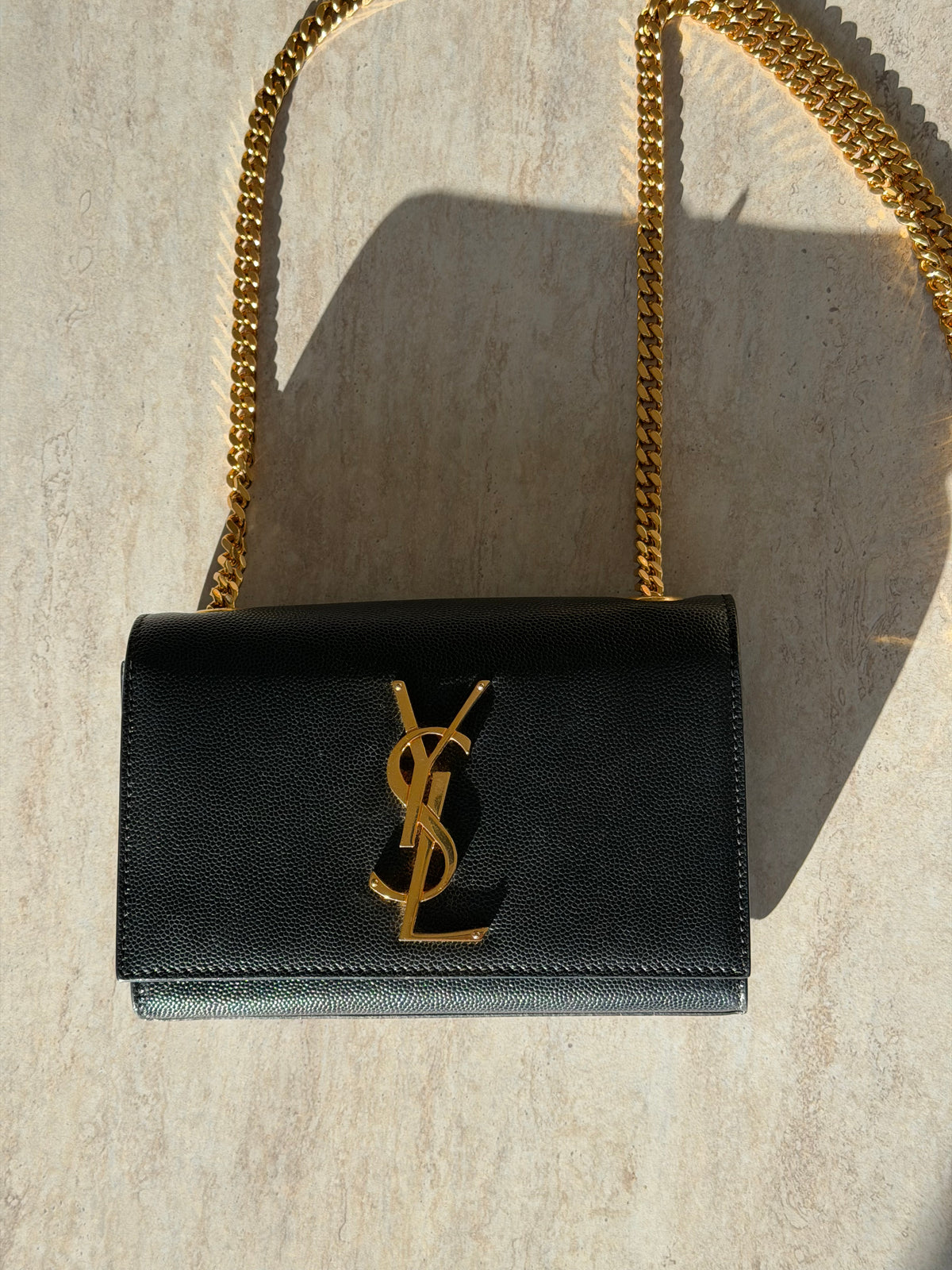 Saint Laurent Kate Black crossbody