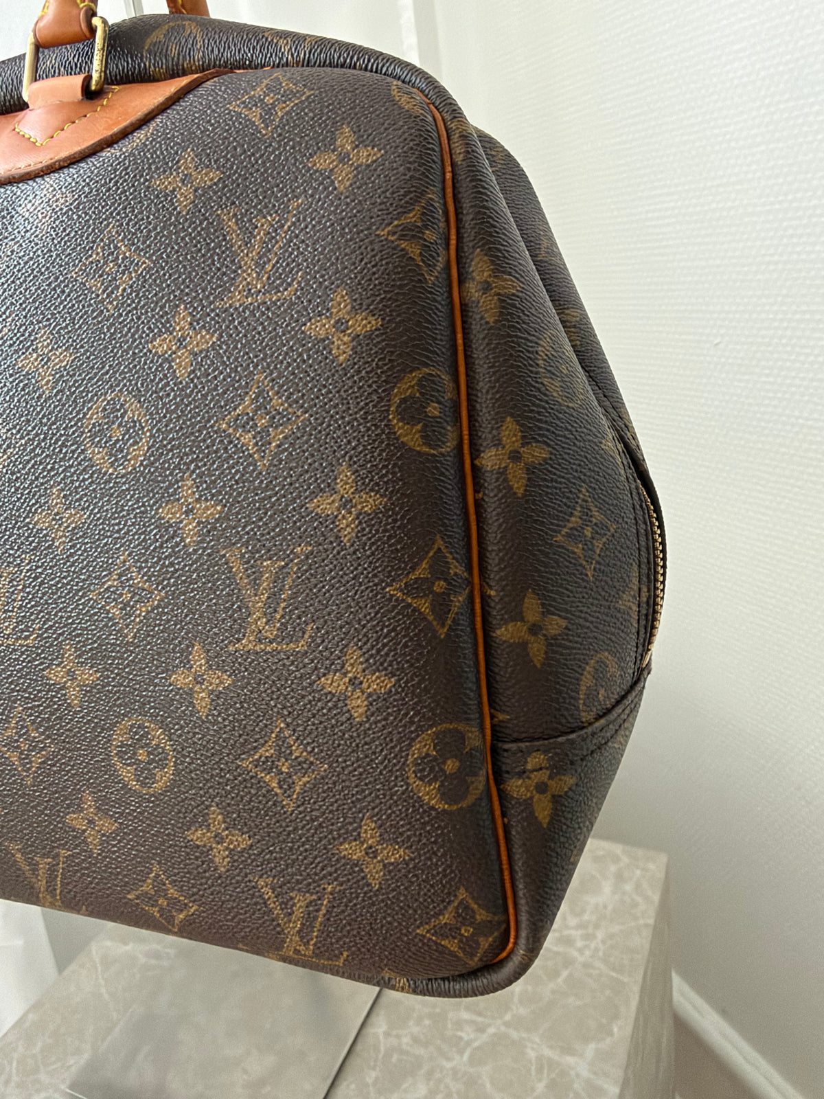 Louis Vuitton Deauville monogram handbag