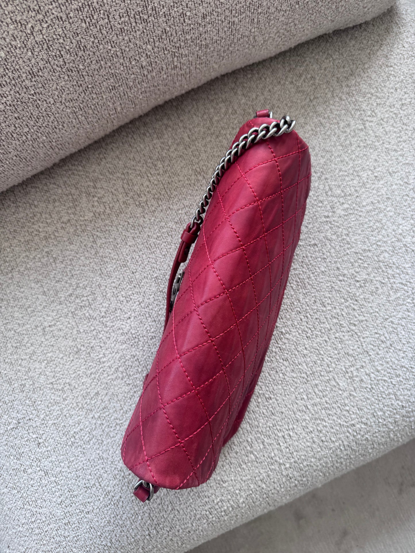 Chanel red Flap Bag – Quilted Leather