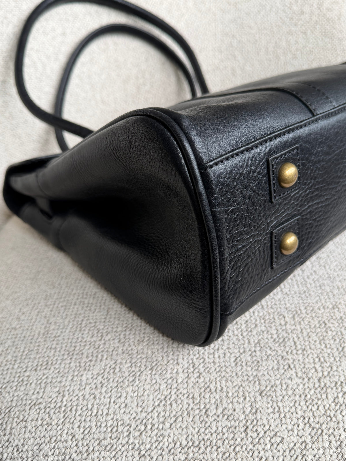 Mulberry Bayswater – Black Heavy Grain