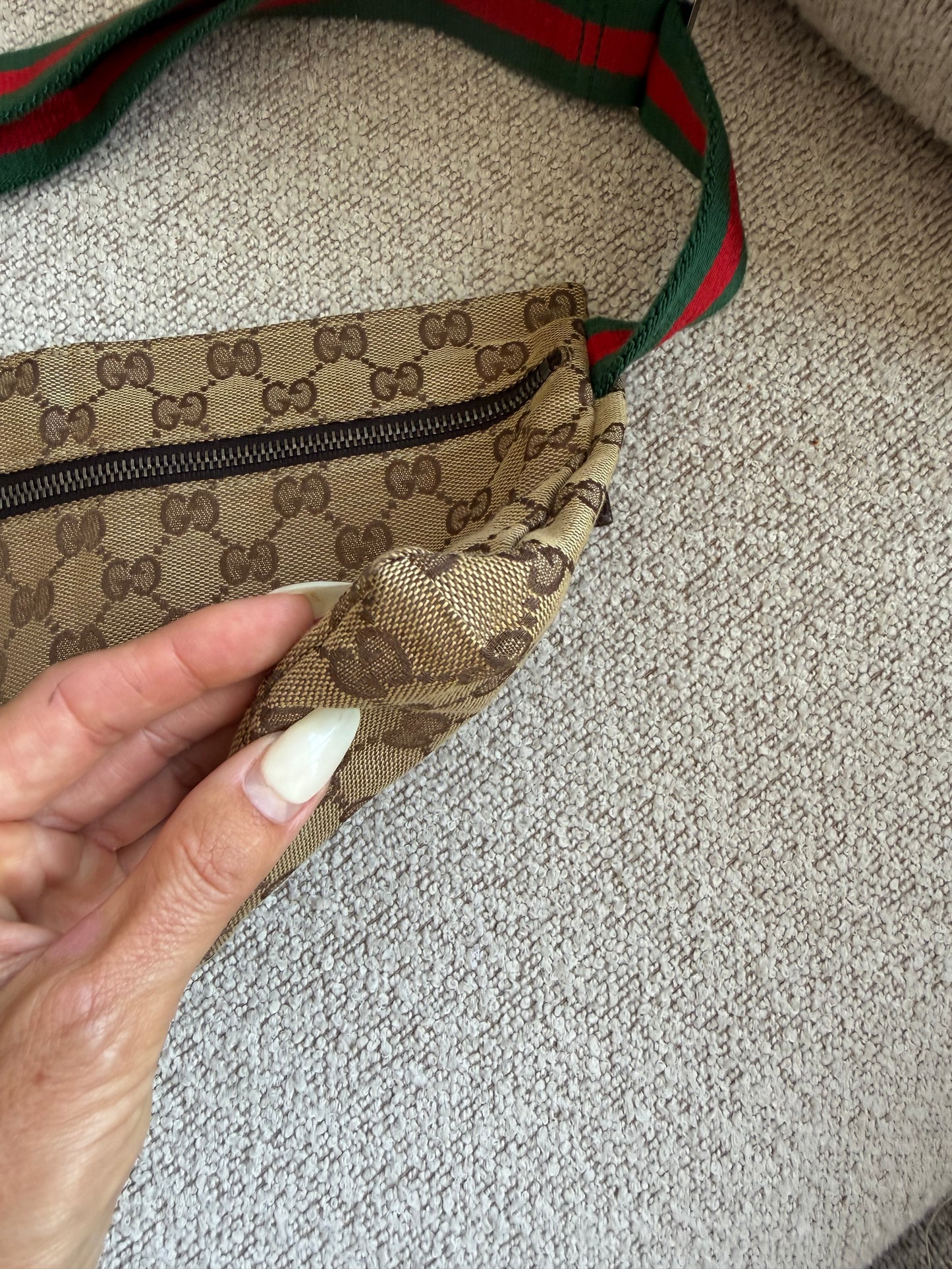 Gucci GG Monogram Bum Bag - brun