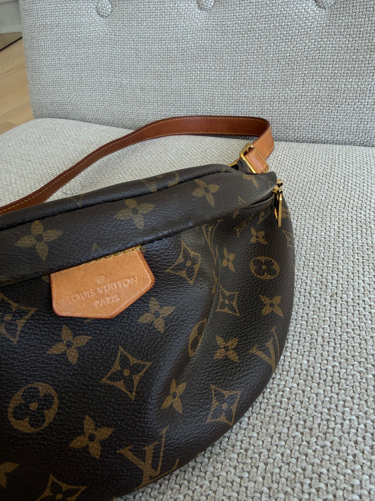 Louis Vuitton bumbag i Monogram canvas
