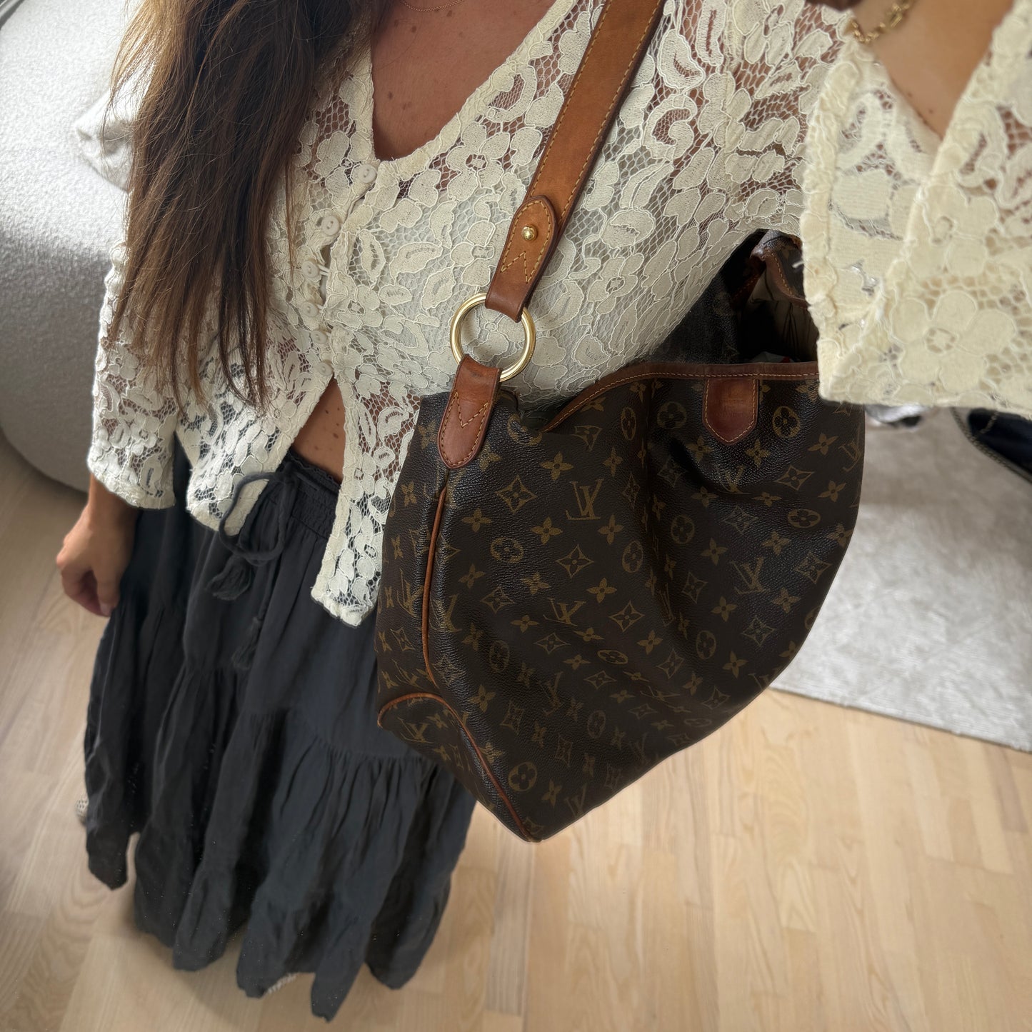 Louis Vuitton delightfull MM Monogram shoulder bag