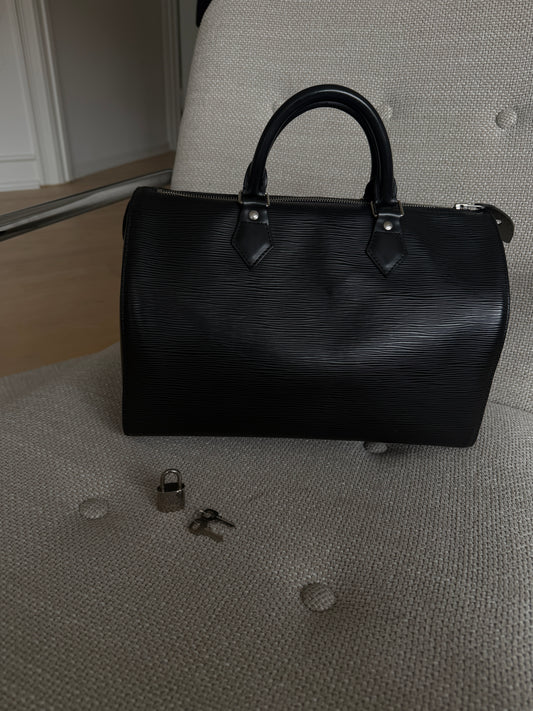Louis Vuitton Speedy 35 Epi Noir